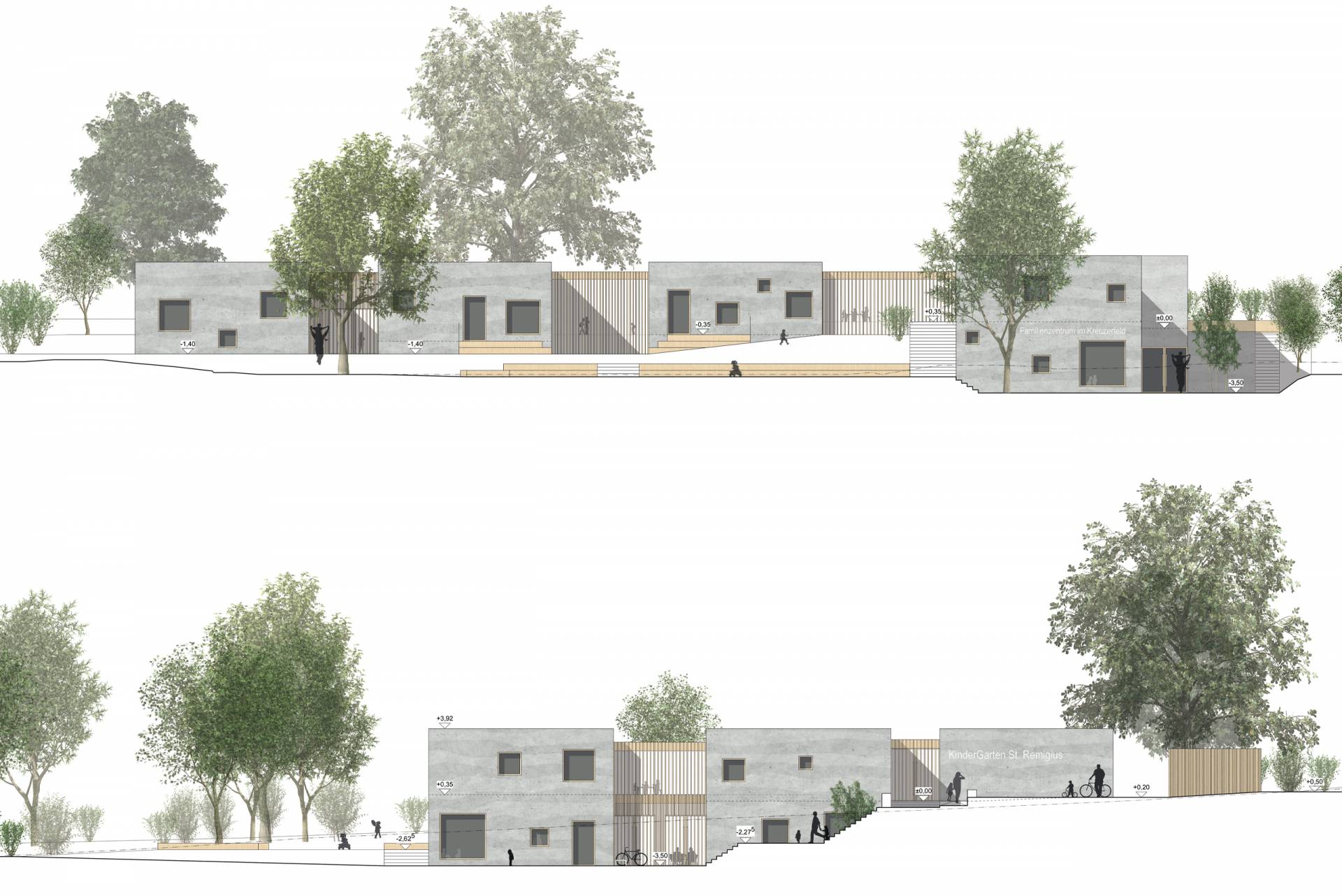  Foto zu Kindergarten St. Remigius, Rottenburg – Gruber + Popp 